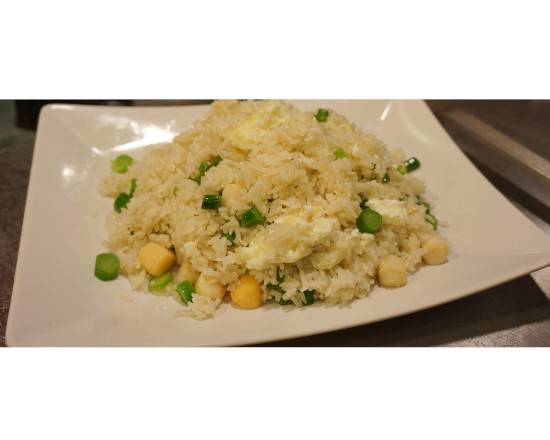 Egg White and Scallops Fried Rice 蛋白帶子炒飯